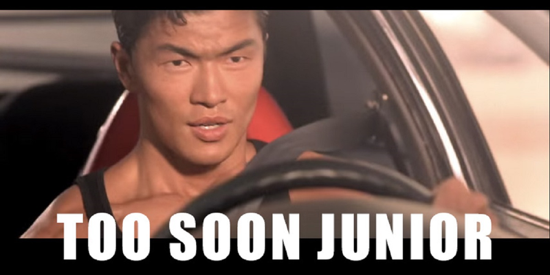 Illustration for article titled "Too Soon, Junior."